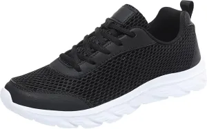 Breathable Mesh Men's Lace-Up Sneakers Lightweight Comfortable Running Shoes with Cushioned Midsole for Gym, Jogging & Casual Wear Fashionable New Pattern Couple Sneaker