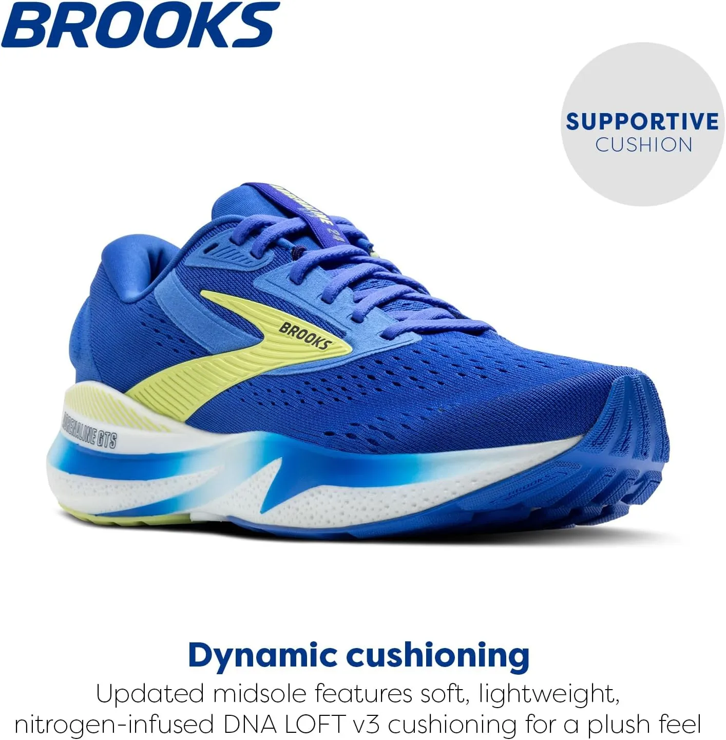 Brooks Men’s Adrenaline GTS 24 Supportive Running Shoe