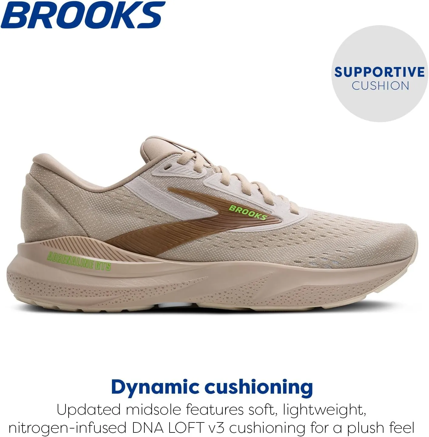 Brooks Men’s Adrenaline GTS 24 Supportive Running Shoe