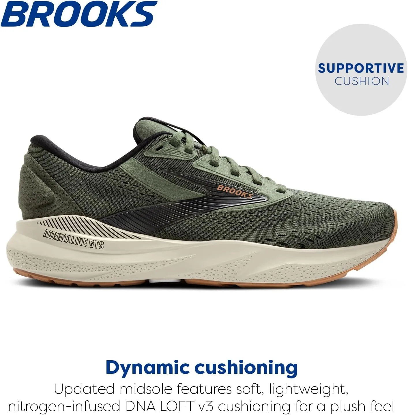 Brooks Men’s Adrenaline GTS 24 Supportive Running Shoe