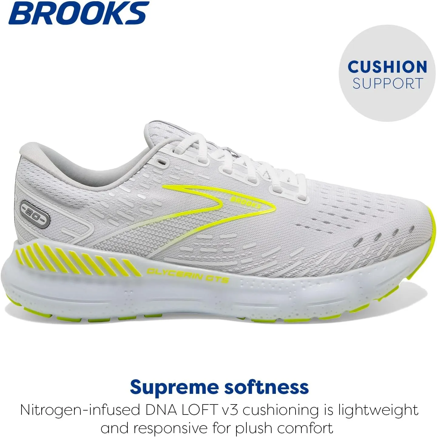 Brooks Men's Glycerin GTS 20 Supportive Running Shoe