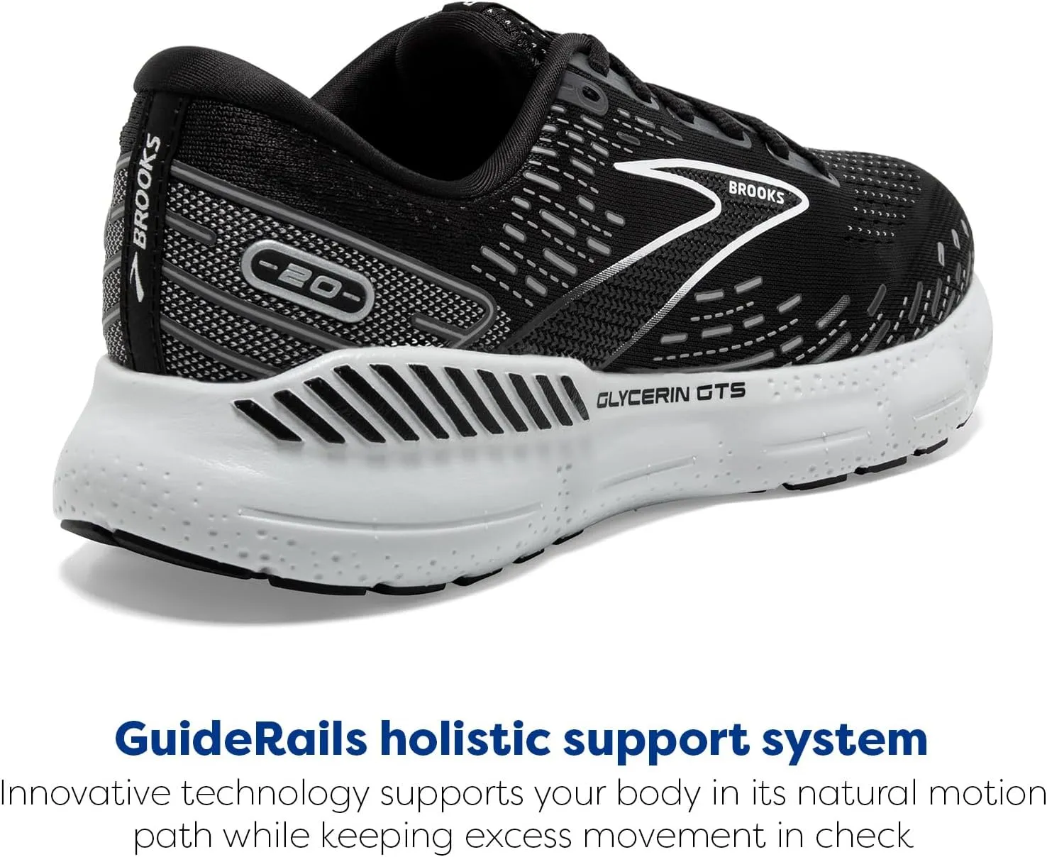 Brooks Men's Glycerin GTS 20 Supportive Running Shoe