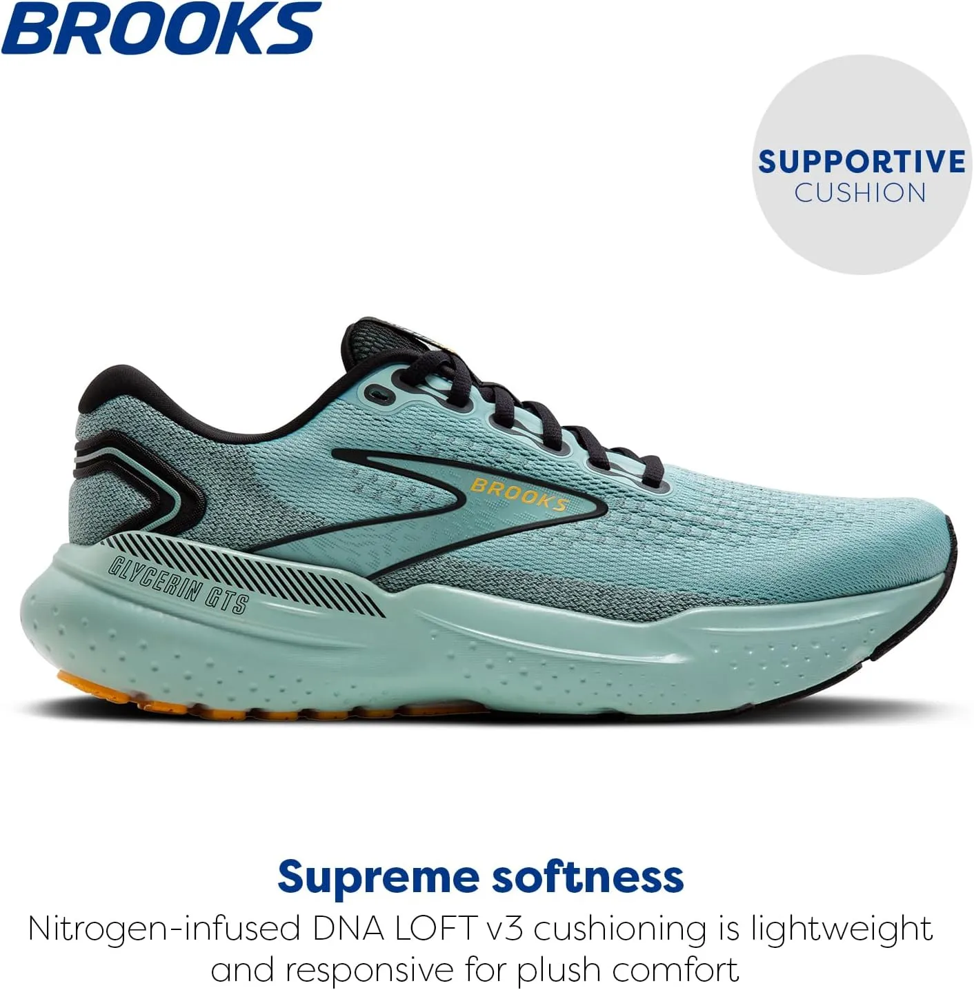 Brooks Men's Glycerin GTS 21 Supportive Running Shoe