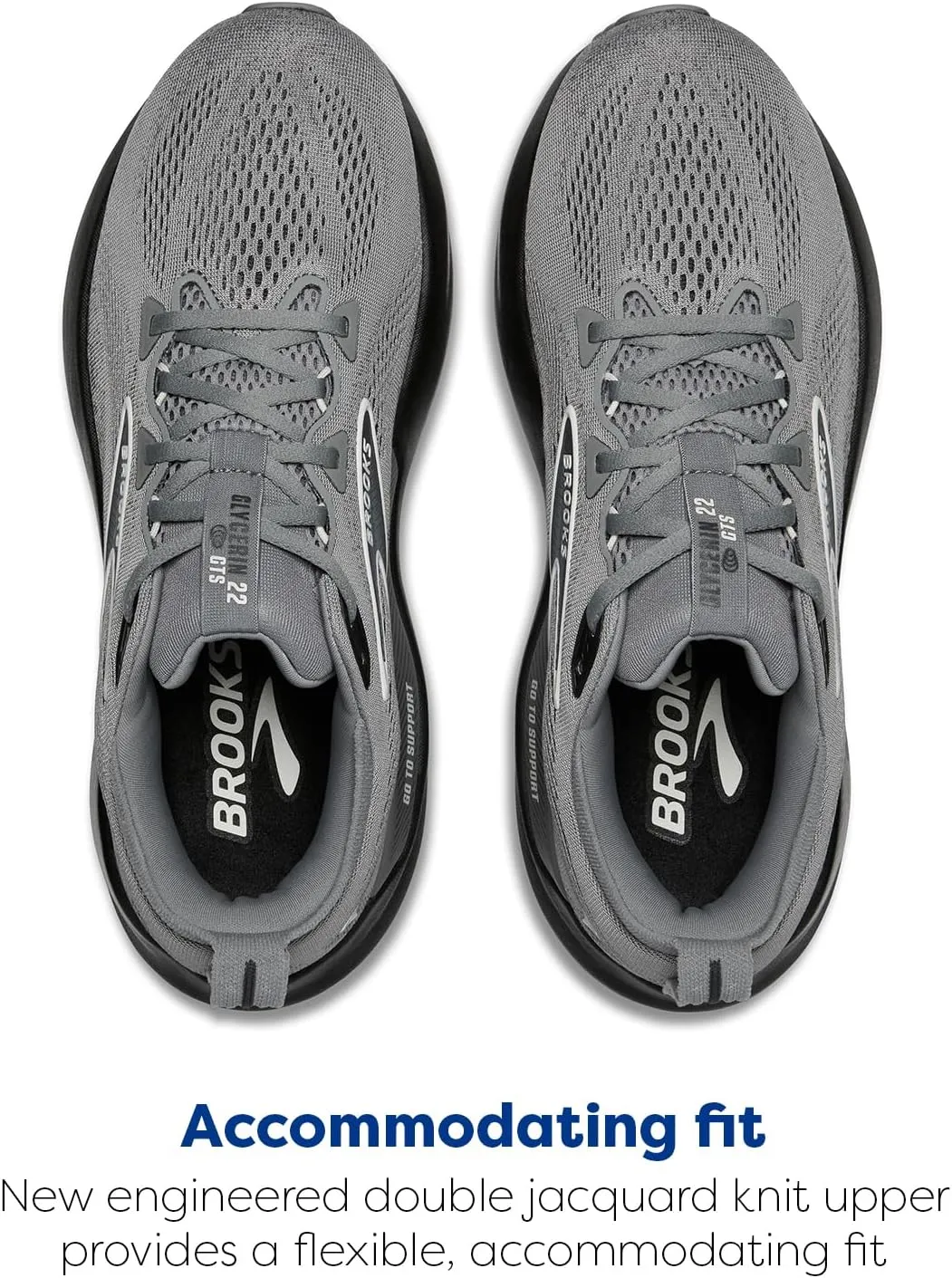 Brooks Men’s Glycerin GTS 22 Supportive Running Shoe