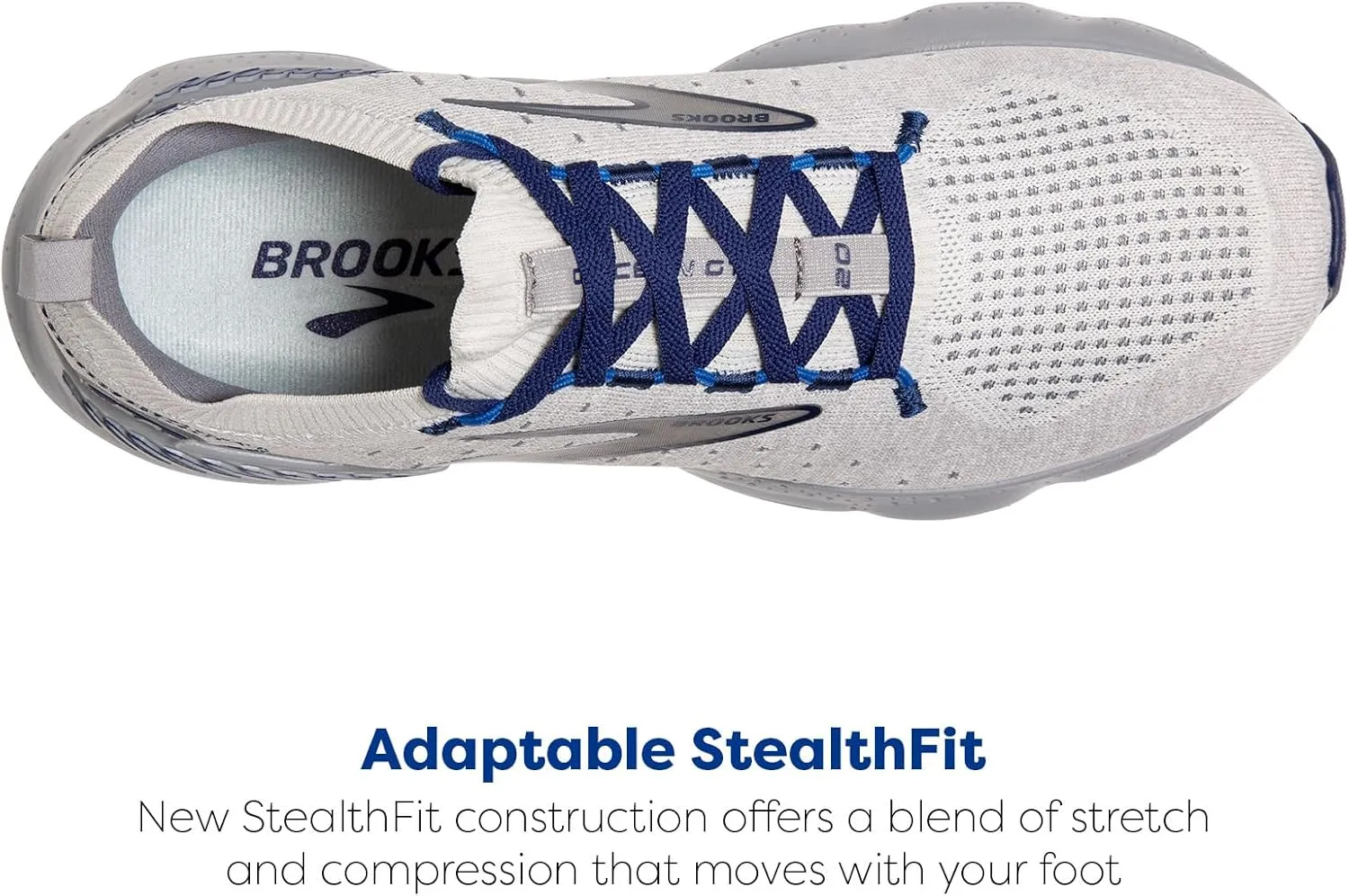 Brooks Men’s Glycerin StealthFit GTS 20 Supportive Running Shoe