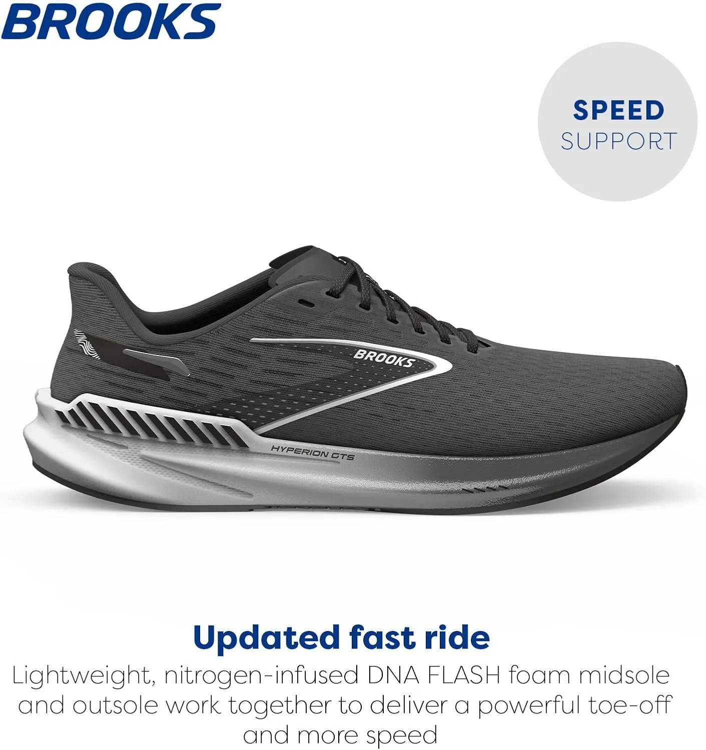 Brooks Men’s Hyperion GTS Supportive Running Shoe