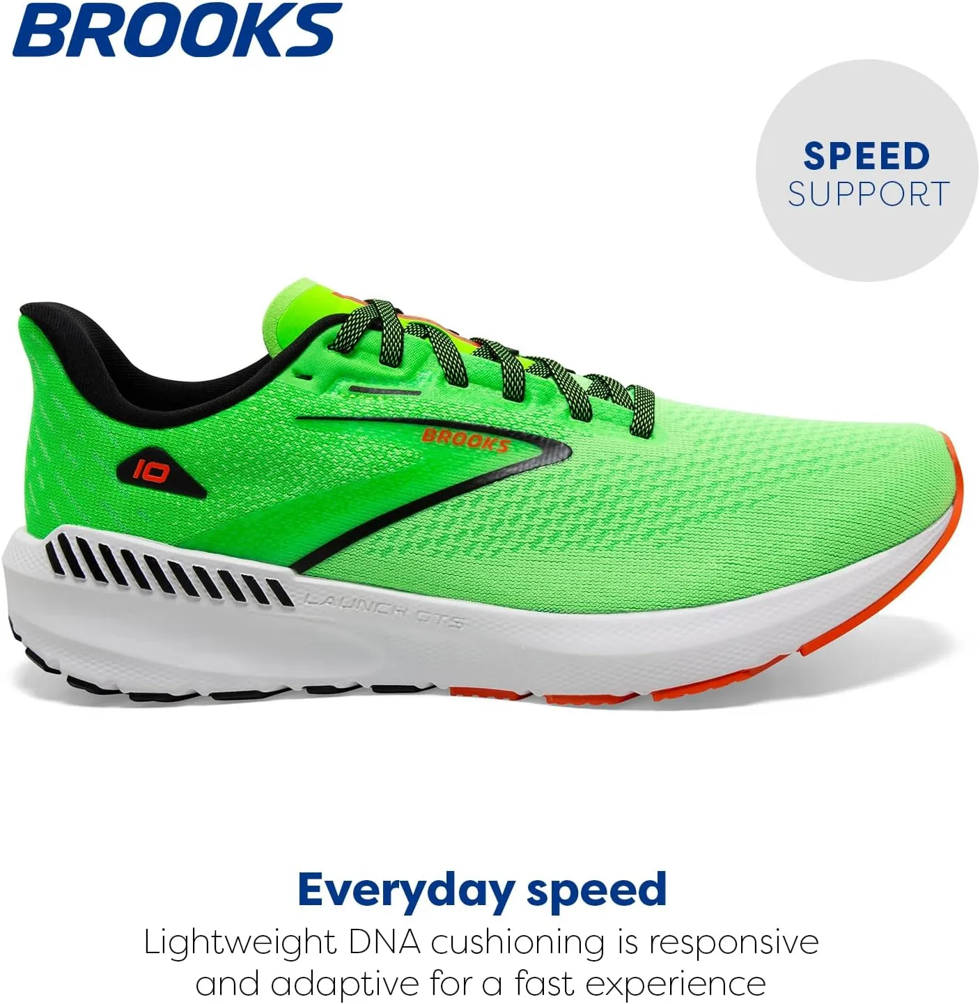 Brooks Men’s Launch GTS 10 Supportive Running Shoe