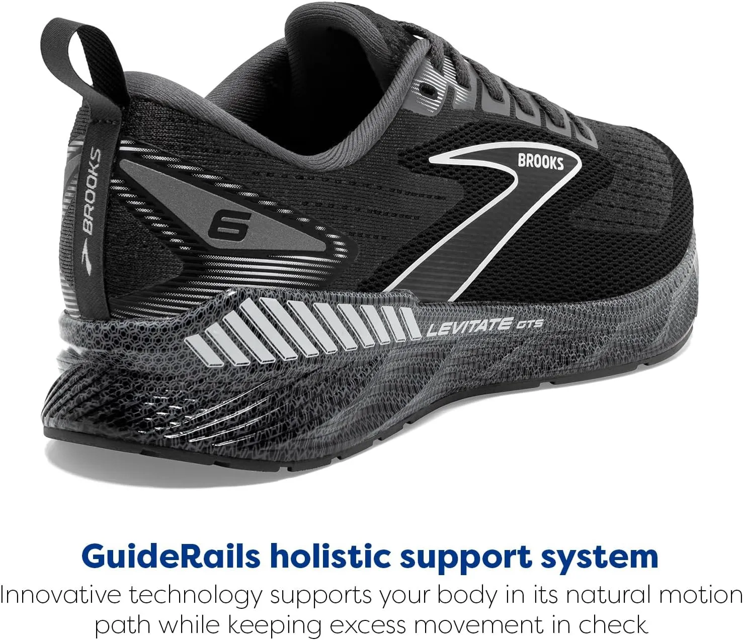 Brooks Men’s Levitate GTS 6 Supportive Running Shoe