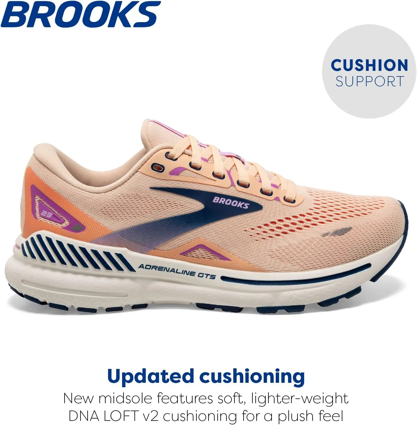 Brooks Women’s Adrenaline GTS 23 Supportive Running Shoe