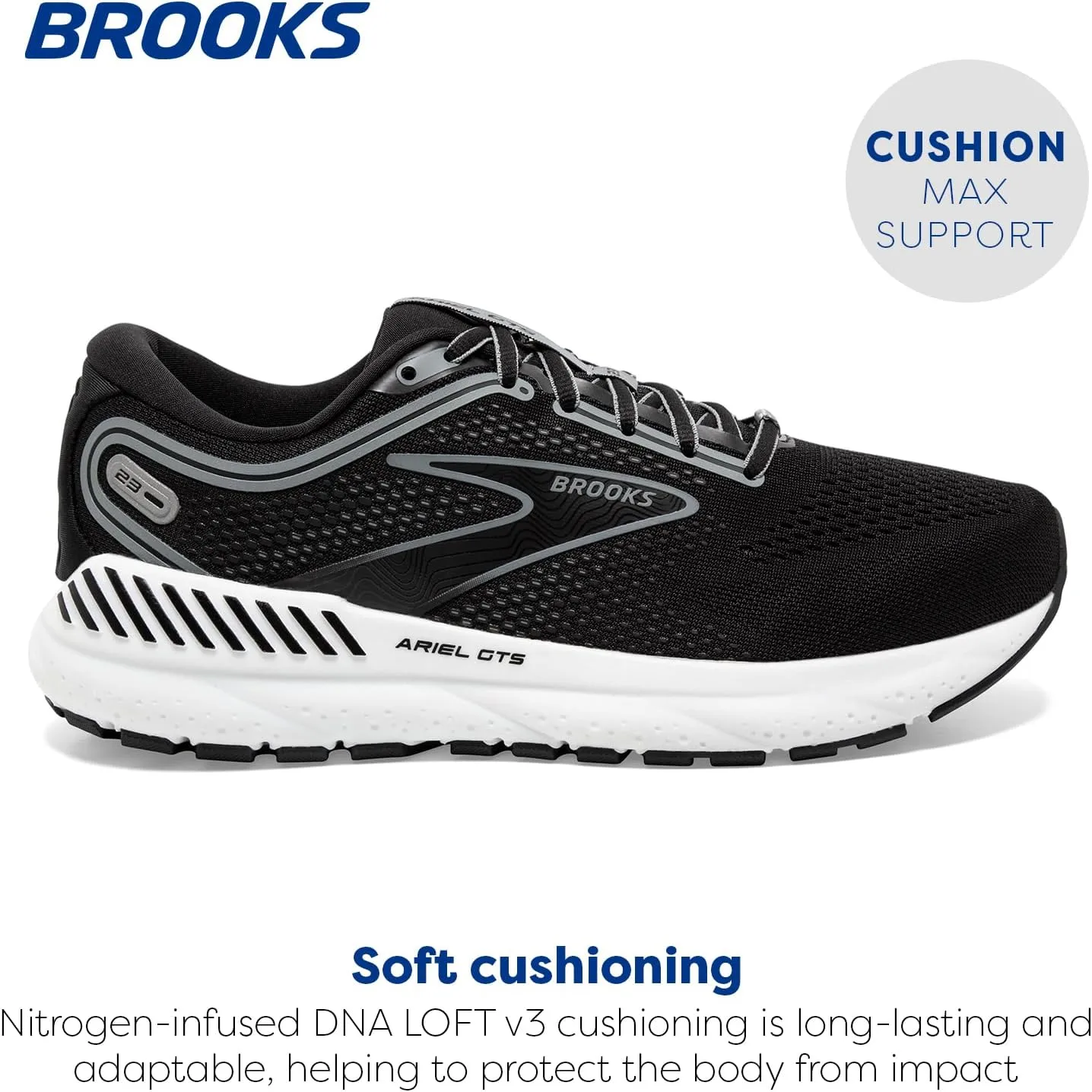 Brooks Women’s Ariel GTS 23 Supportive Running Shoe