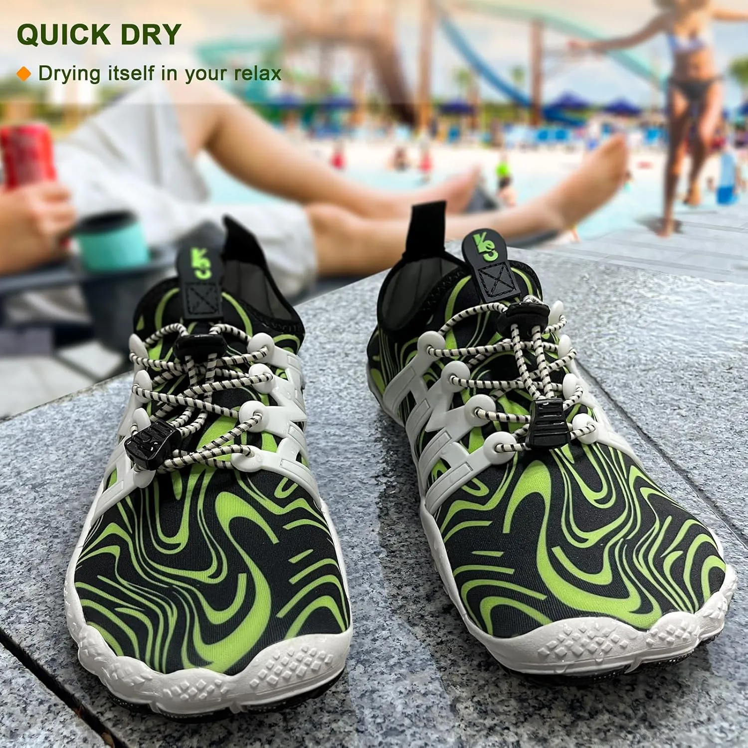 BULLIANT Water Shoes Men, Unisex Barefoot Aqua Shoes for Men Women Hiking Swimming Shoe