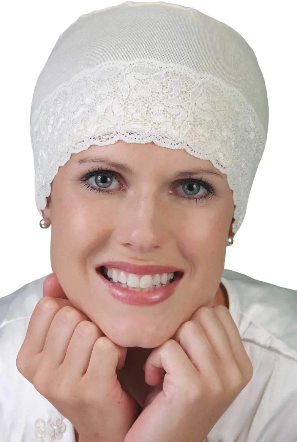 Cardani Lace Sleep Cap - Soft Hat Liner Viscose from Bamboo