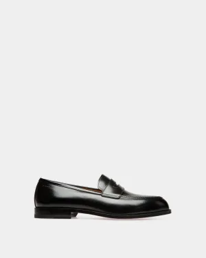 Carl Loafer in Black Leather