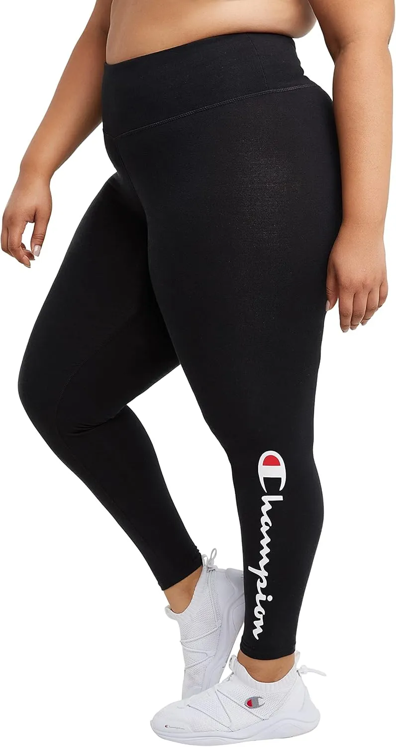 Champion Women'S Leggings, Authentic, Moisture Wicking, 7/8 Leggings For Women, 25 (Plus Size Available)