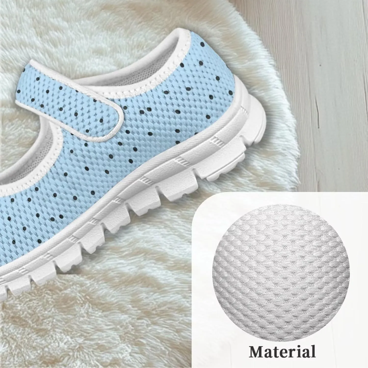 chaqlin Kids Casual Shoes Boys Girls Lightweight Running Walking Flat Mary Jane Shoes Breathable Non Slip Sports Sneakers for School