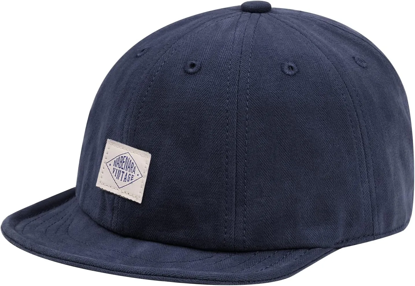 Clakllie Soft Short Brim Hats for Men Low Profile Baseball Cap Casual Trucker Hat Moisture Wicking Outdoor Running Hat