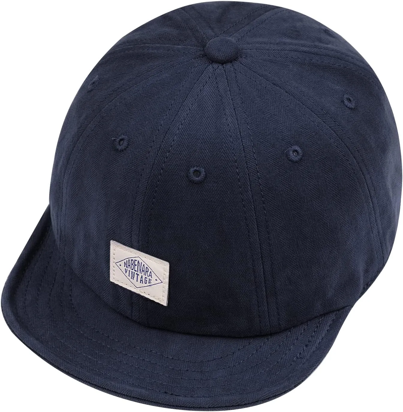 Clakllie Soft Short Brim Hats for Men Low Profile Baseball Cap Casual Trucker Hat Moisture Wicking Outdoor Running Hat