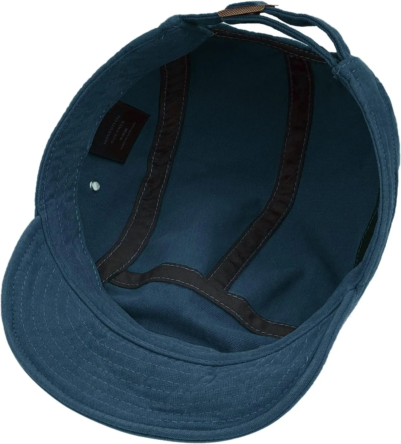 CLAPE Short Brim Baseball Cap 5 Panel Hat Soft Short Bill Trucker Cap Flat Snapback Hats Casual Outdoor Fitted Cap Dad Hats