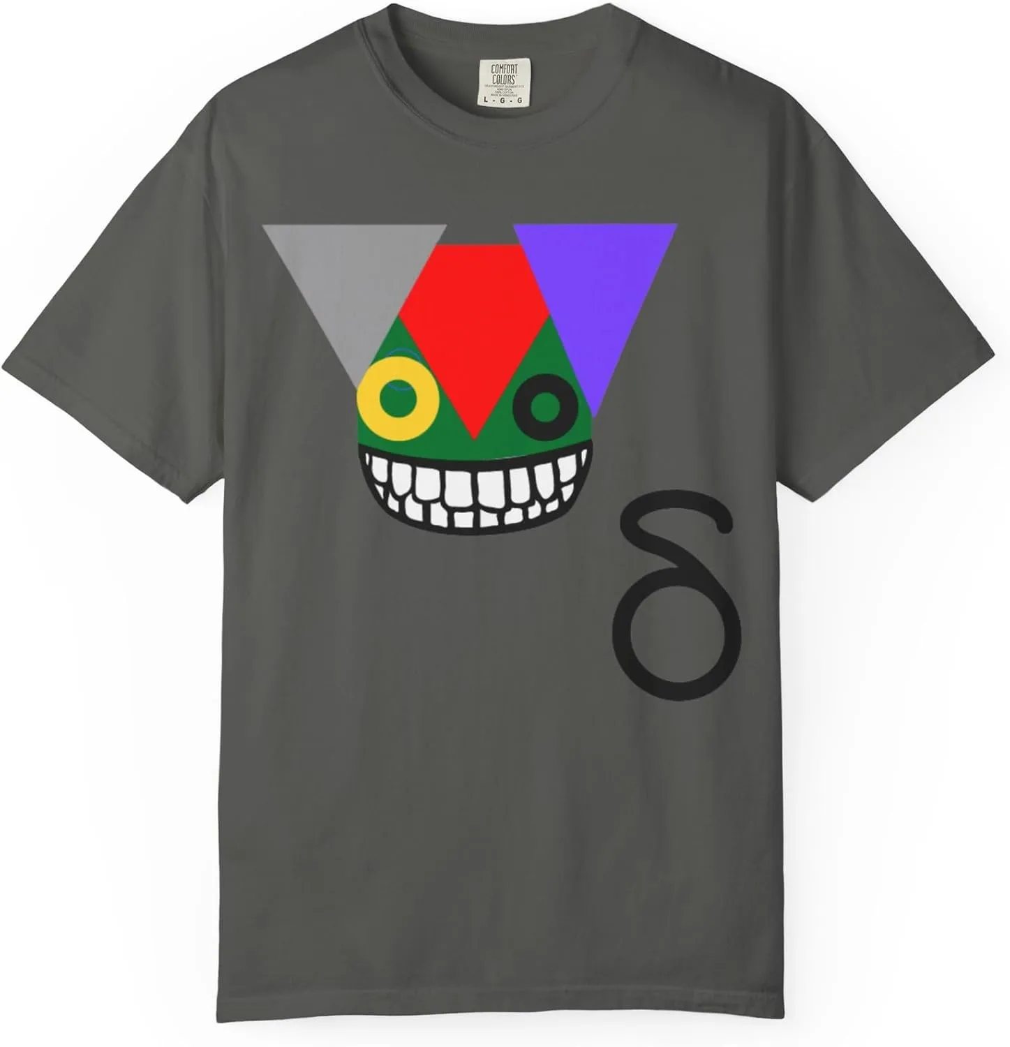 Colorful Graphic T-Shirt, Campus Life, Unisex Tee, College Apparel, Fun Summer Shirt, Unique Design