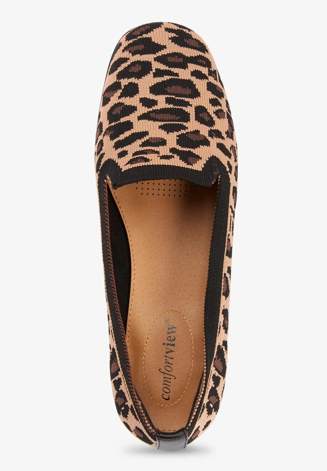 Comfortview Women's The Madie Slip On Flat (Wide Widths Available)