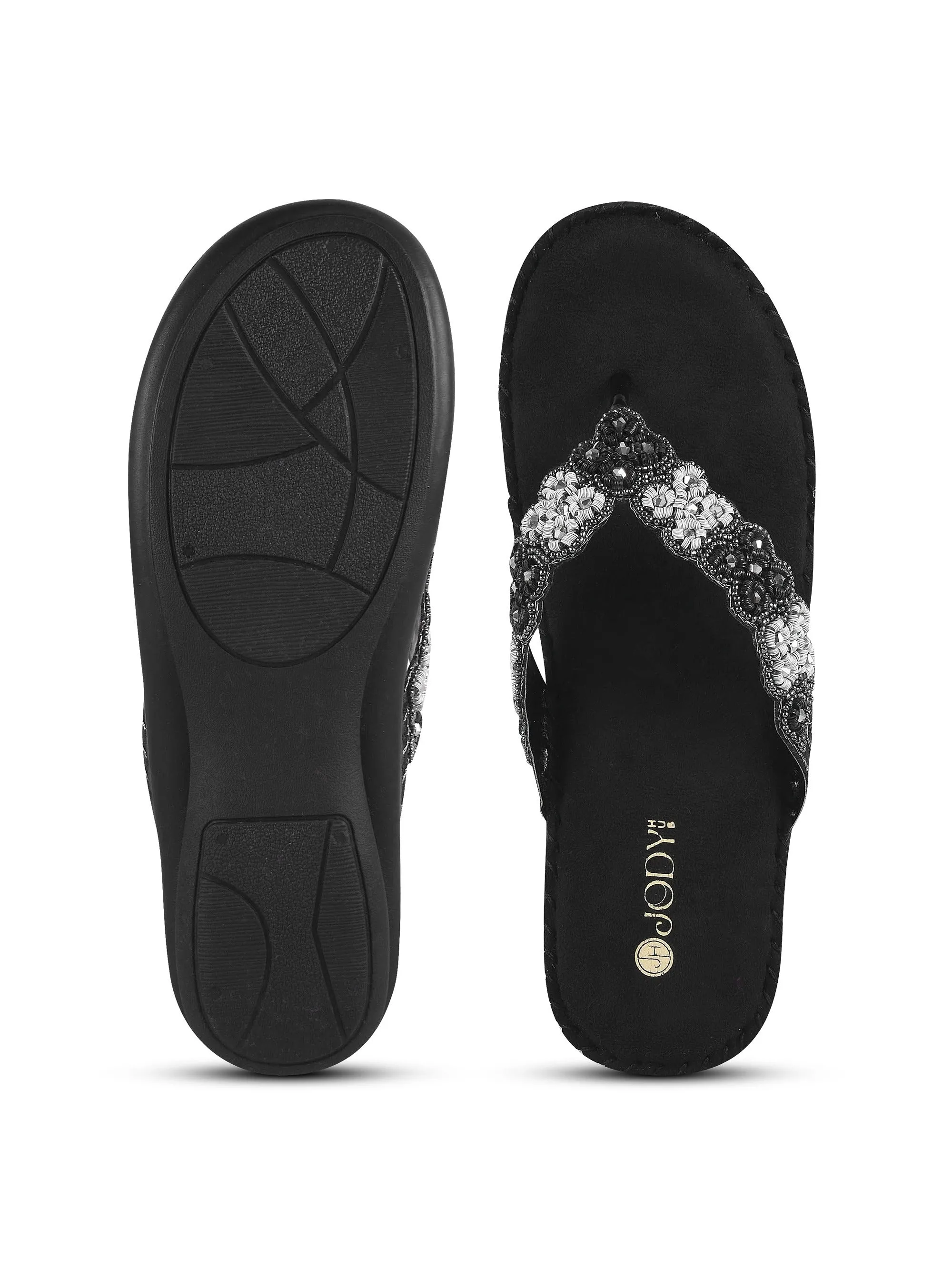 Comfy Beaded Doctor Flat Slipper