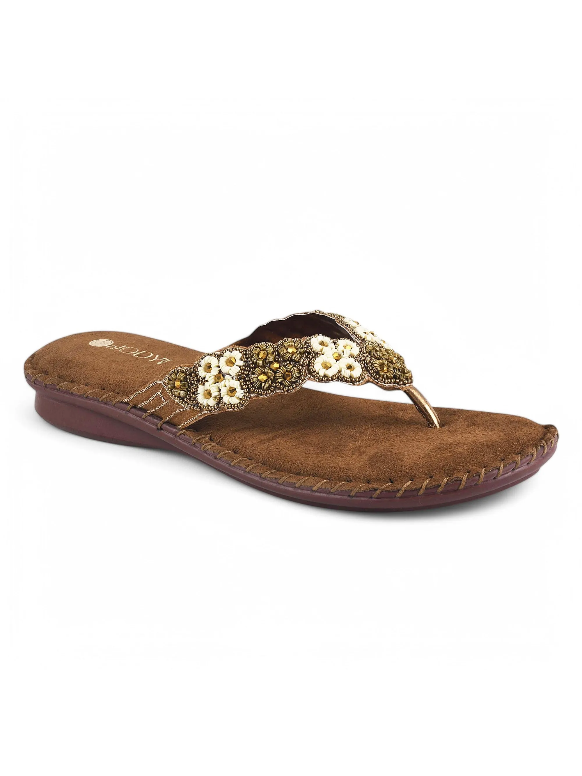 Comfy Beaded Doctor Flat Slipper