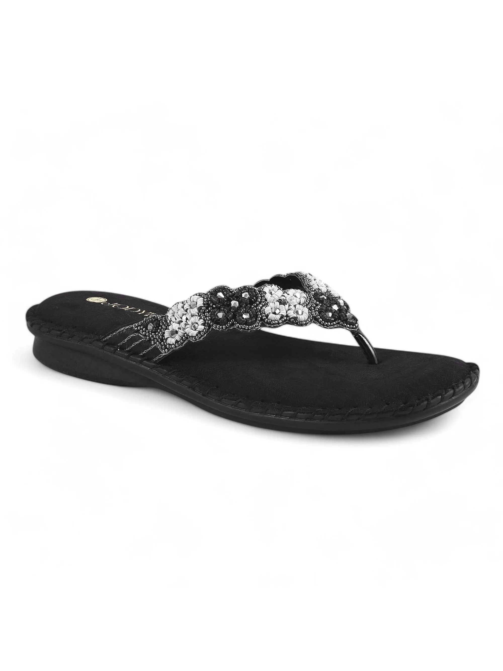 Comfy Beaded Doctor Flat Slipper