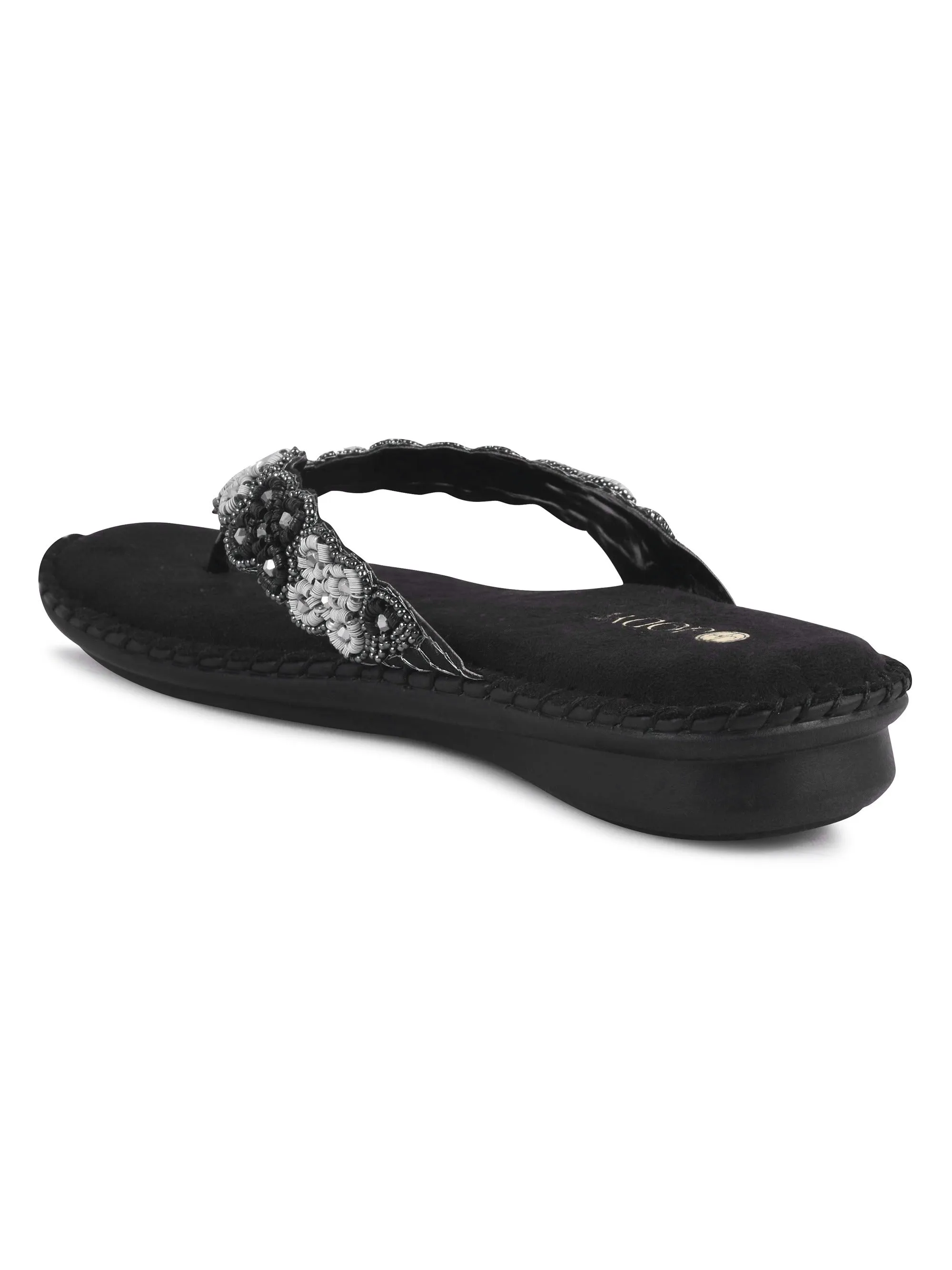 Comfy Beaded Doctor Flat Slipper