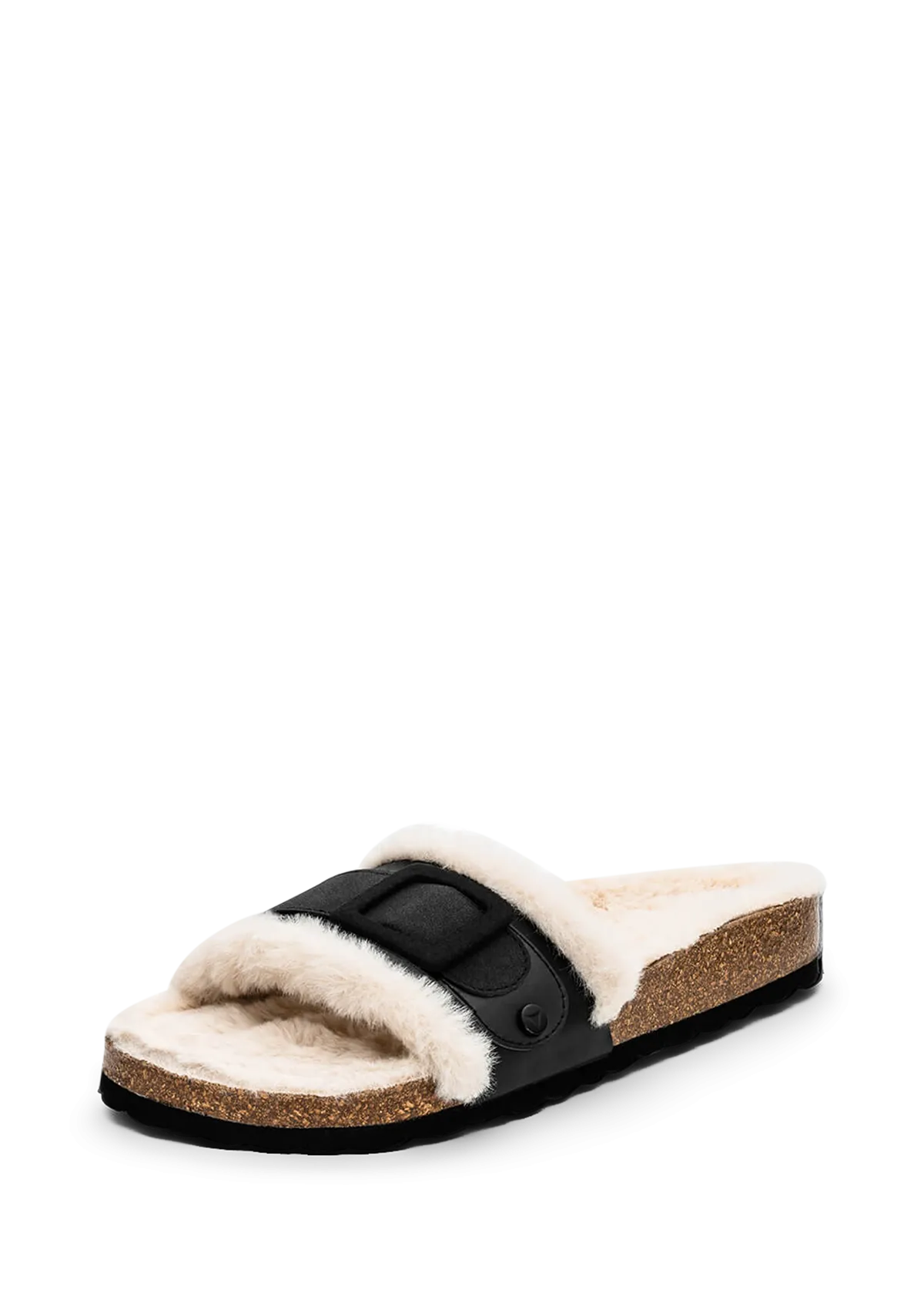 Comfy Classic - Casual Cork Fur Black
