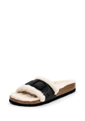Comfy Classic - Casual Cork Fur Black