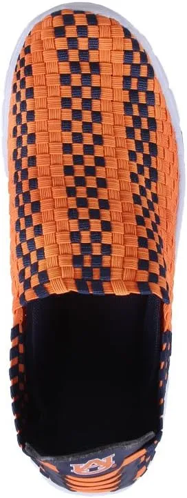 Comfy Feet NCAA Woven Colors Comfy Slip On Shoes