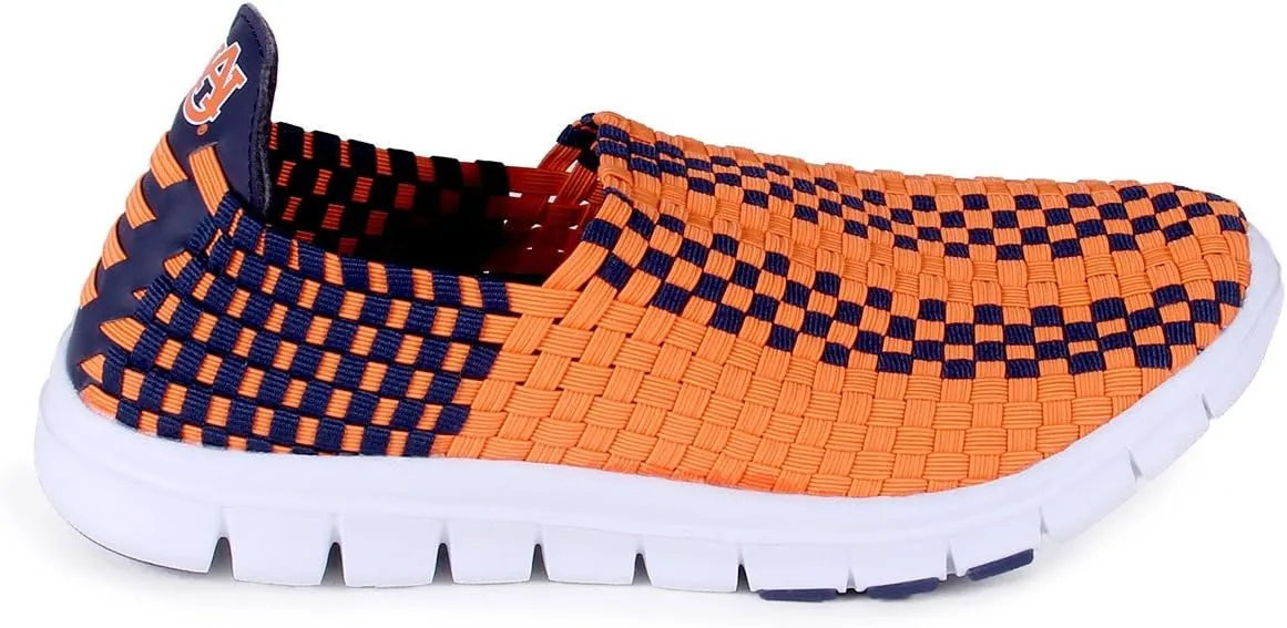 Comfy Feet NCAA Woven Colors Comfy Slip On Shoes
