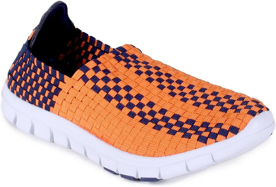 Comfy Feet NCAA Woven Colors Comfy Slip On Shoes