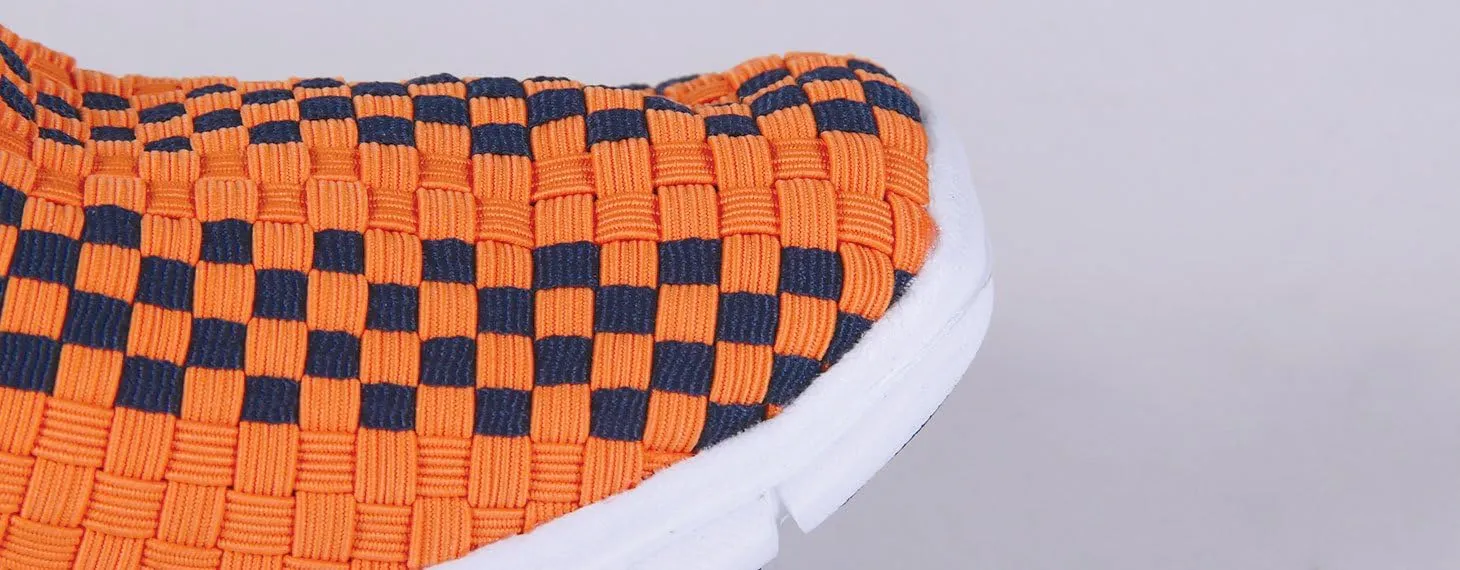 Comfy Feet NCAA Woven Colors Comfy Slip On Shoes