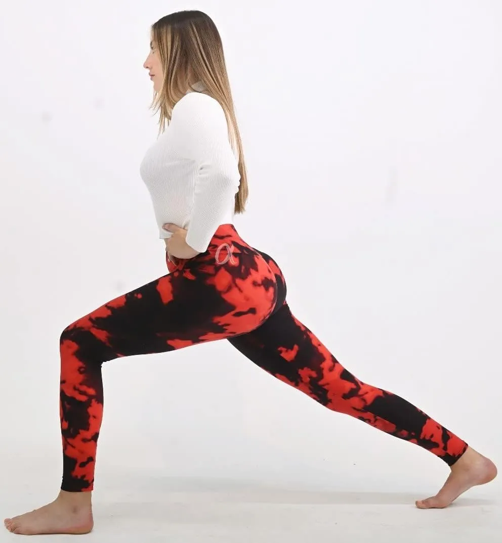 COMFY FOREVER Leggings for Women W/5' High Waist Tummy Control Ankle Length Pants Bundles