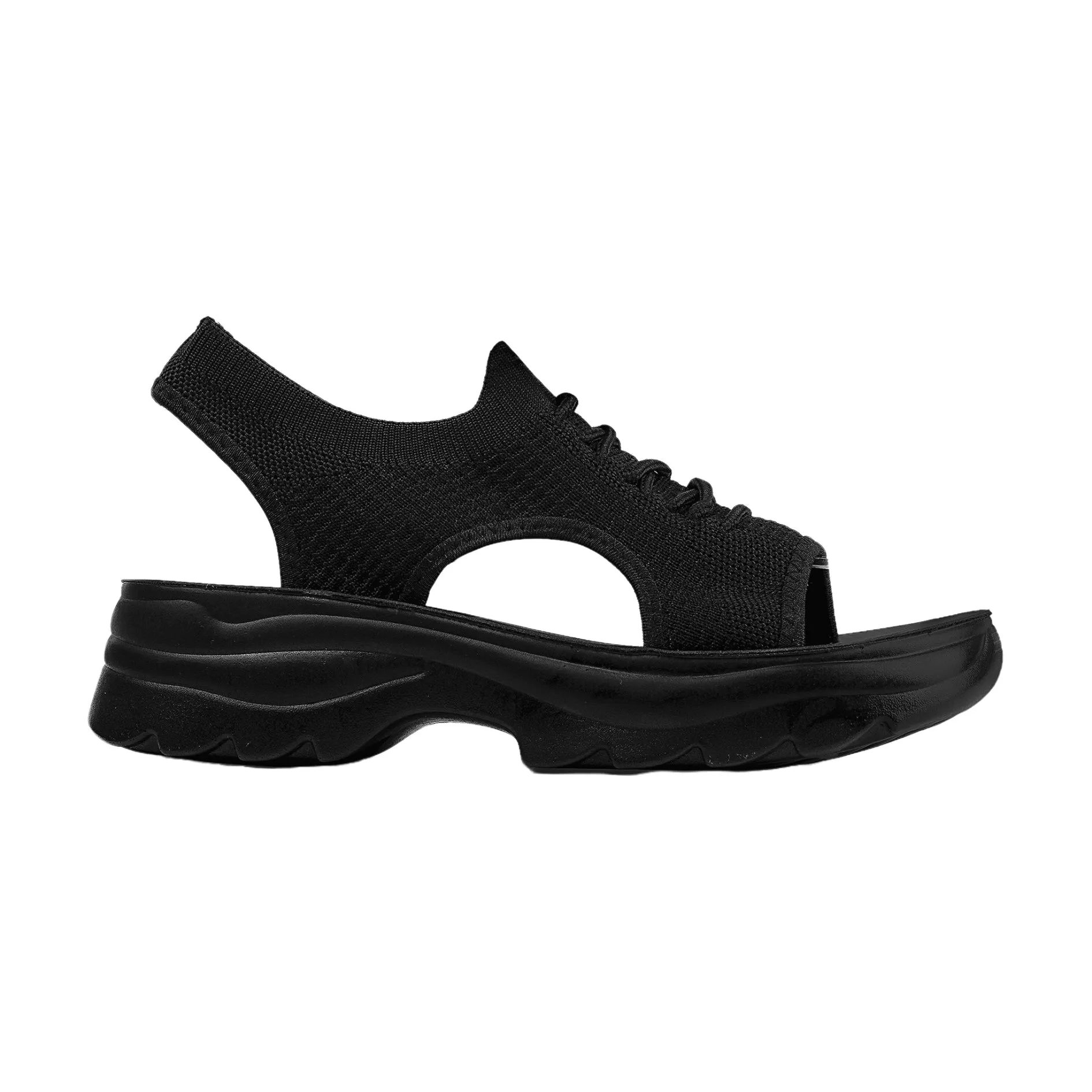 Comfy Lace-up Sandals