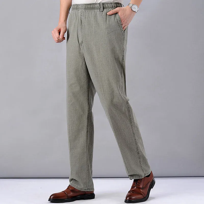 Comfy Linen Business Pants