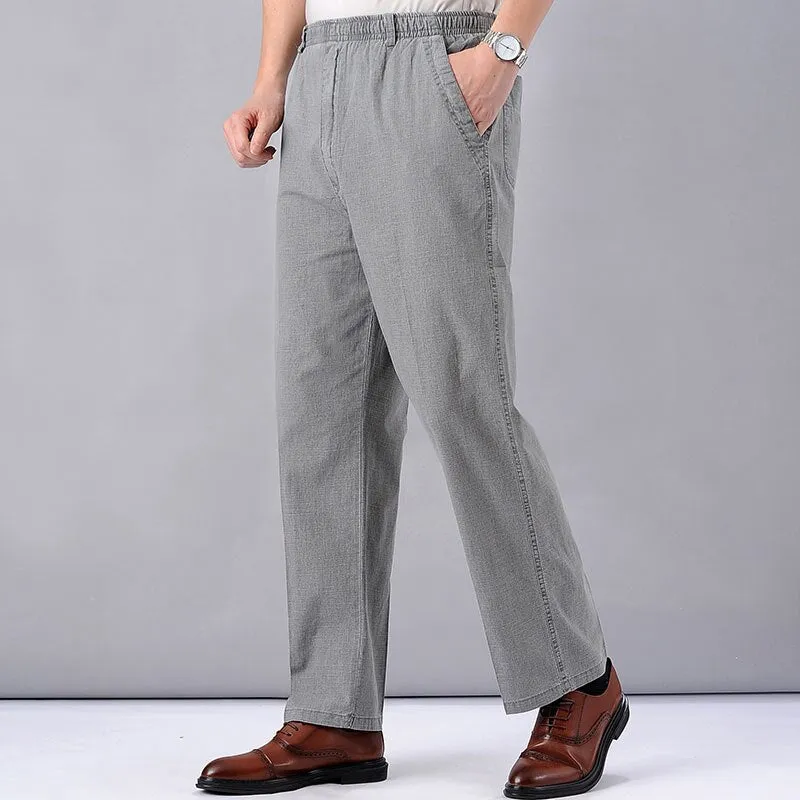 Comfy Linen Business Pants