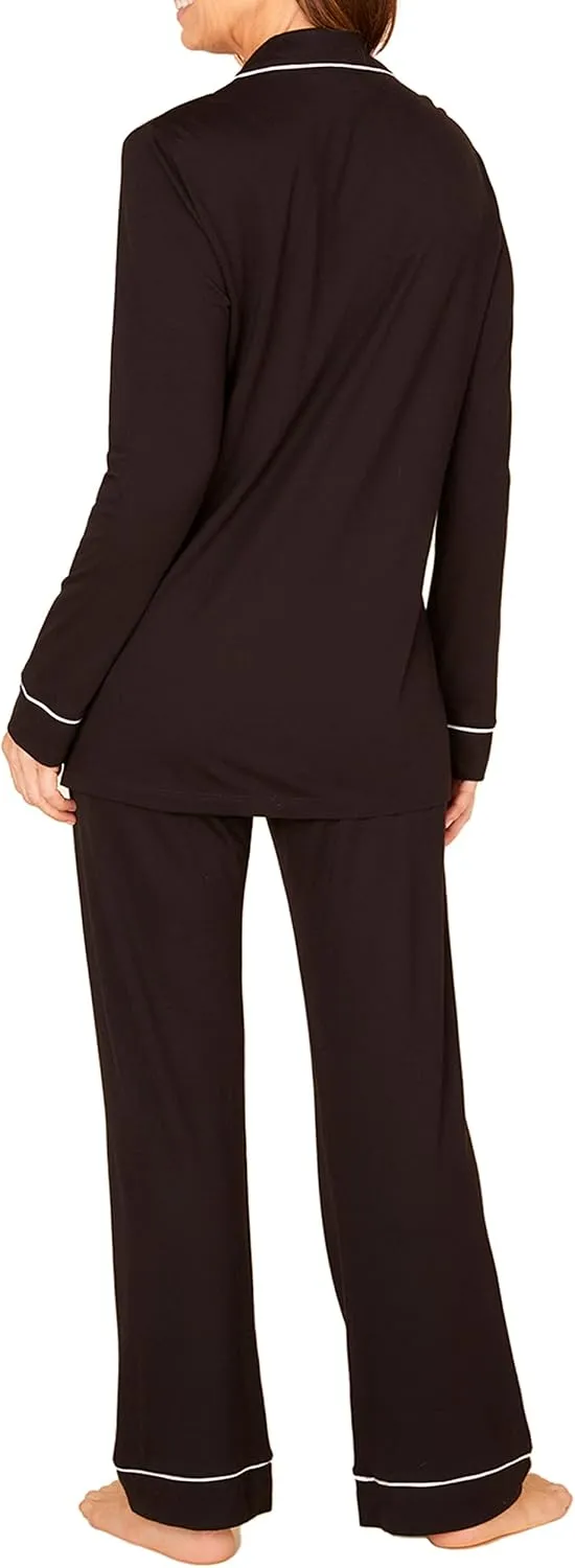 Cosabella Women's Bella Long Sleeve Top & Pant PJ Set