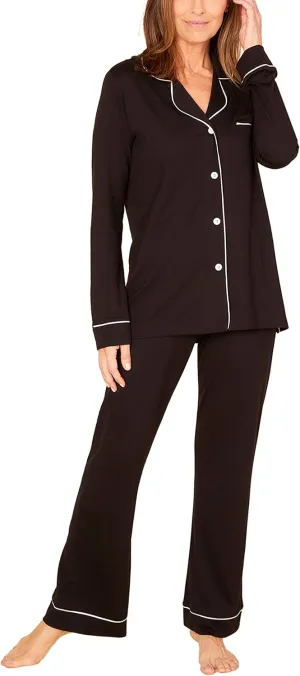 Cosabella Women's Bella Long Sleeve Top & Pant PJ Set
