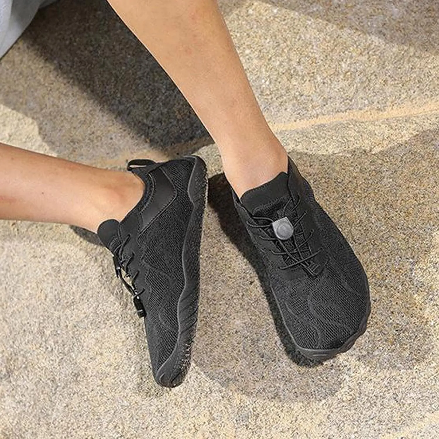 Couple Sports Shoes Outdoor Wading Non Slip Beach Shoes Diving Swimming Riding Fitness Plus Hiking Water Sneaker