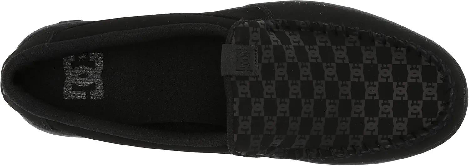 DC Men's Villain Slip On Low Top Slipper Casual Sneaker Shoe