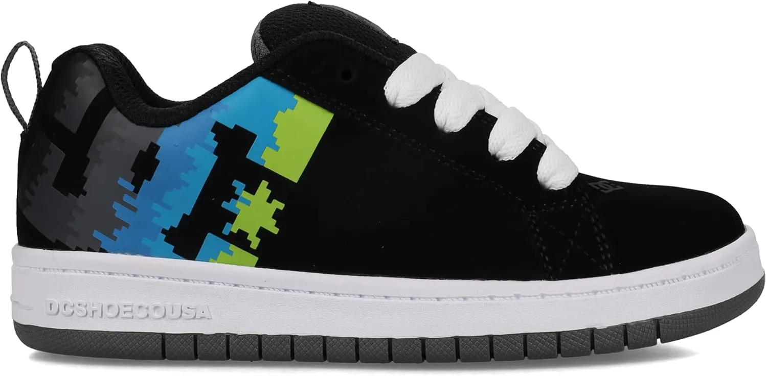 DC Shoes Boy's Court Graffik Skate Shoe