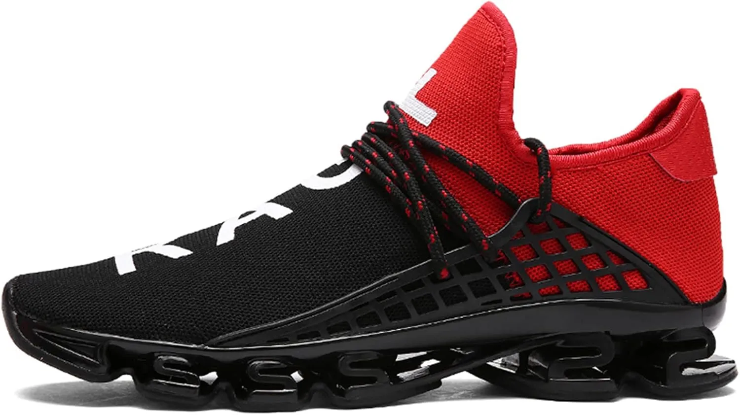 DUORO Mens Slip On Road Running Shoes Breathable Lightweight Comfortable Walking Shoes Athletic Gym Tennis Shoes for Men