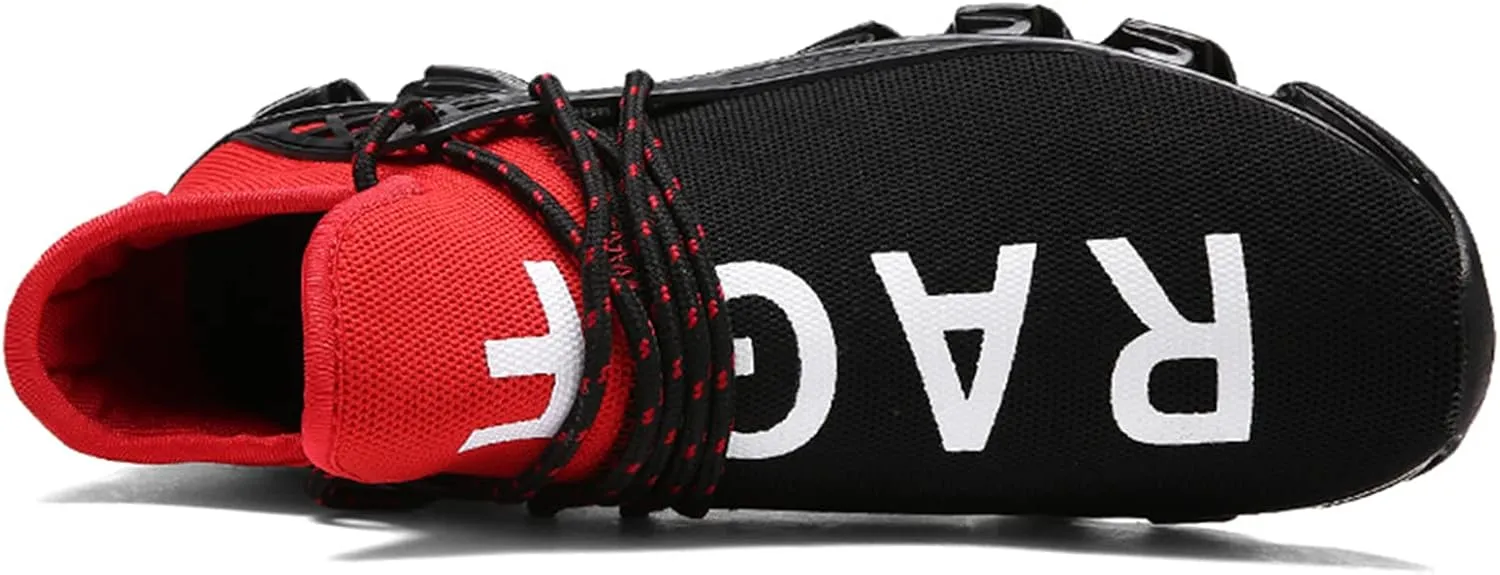 DUORO Mens Slip On Road Running Shoes Breathable Lightweight Comfortable Walking Shoes Athletic Gym Tennis Shoes for Men