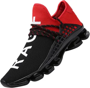 DUORO Mens Slip On Road Running Shoes Breathable Lightweight Comfortable Walking Shoes Athletic Gym Tennis Shoes for Men