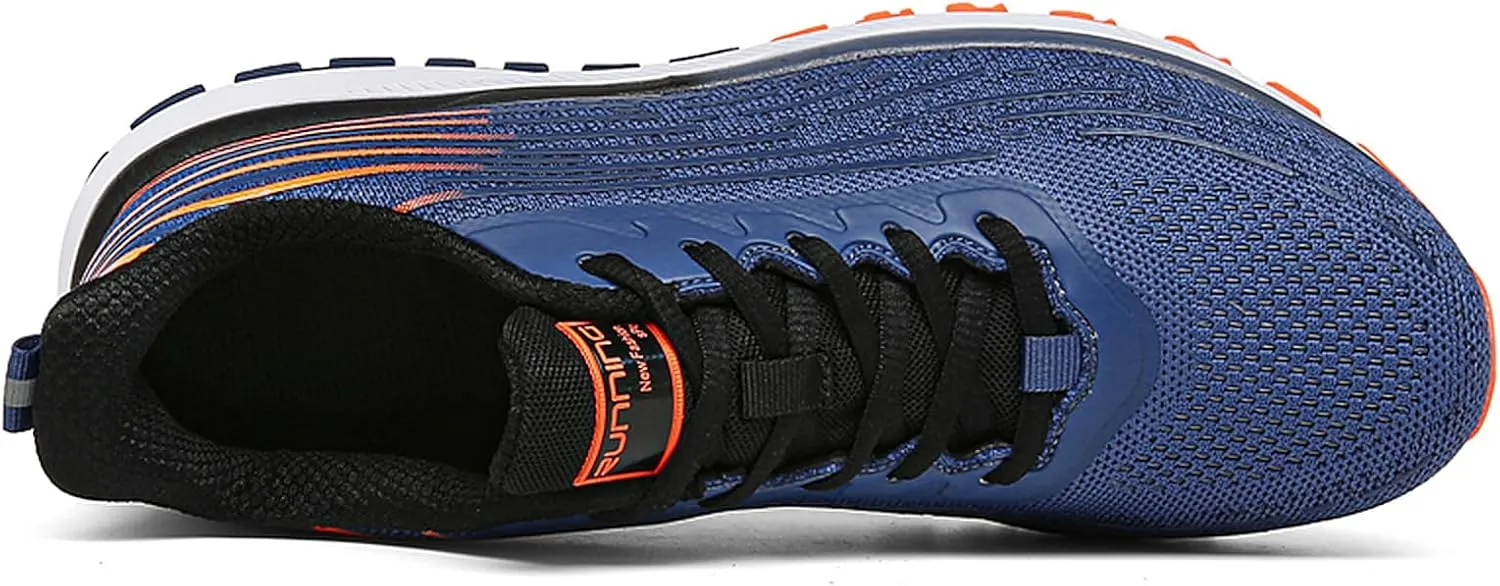 DUORO Mens Walking Shoes Lightweight Breathable Comfortable Running Shoes Non Slip Gym Athletic Workout Shoes for Men