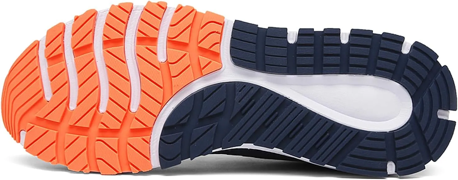 DUORO Mens Walking Shoes Lightweight Breathable Comfortable Running Shoes Non Slip Gym Athletic Workout Shoes for Men