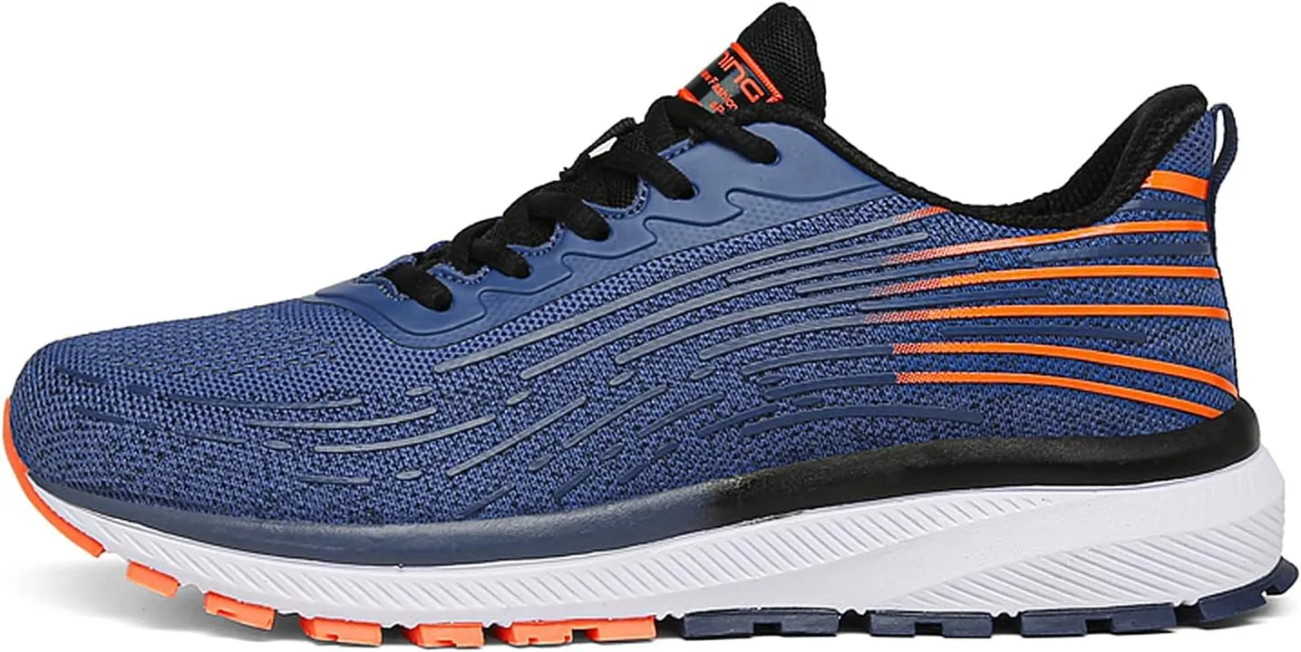 DUORO Mens Walking Shoes Lightweight Breathable Comfortable Running Shoes Non Slip Gym Athletic Workout Shoes for Men
