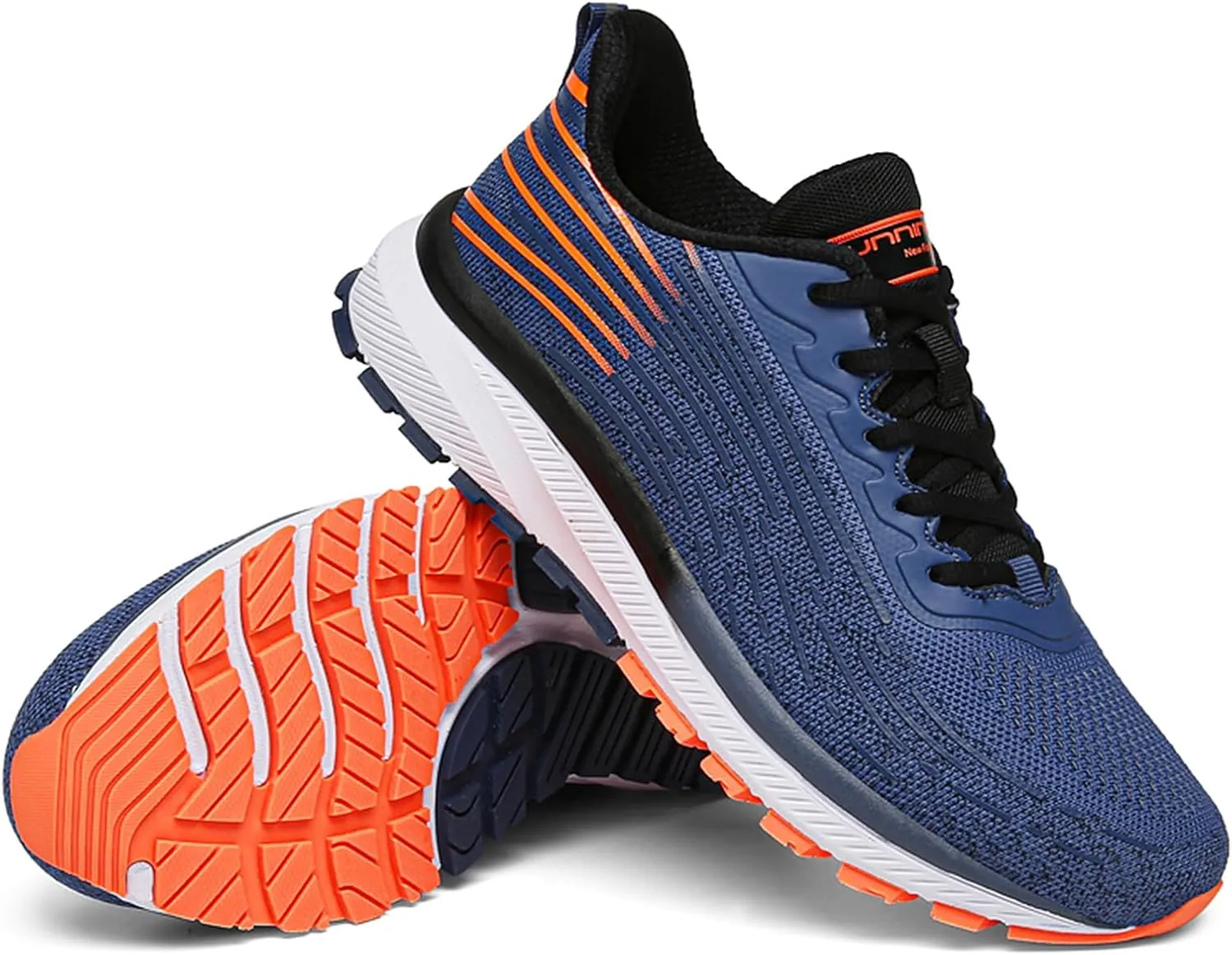 DUORO Mens Walking Shoes Lightweight Breathable Comfortable Running Shoes Non Slip Gym Athletic Workout Shoes for Men